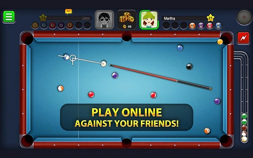 8 Ball Pool Chat Screenshot Image
