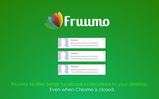 Fruumo Notifier Screenshot Image