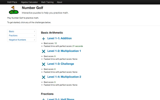Number Golf Screenshot Image