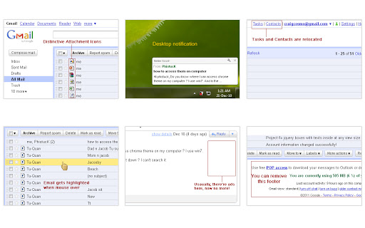 Enhancements for Gmail Screenshot Image