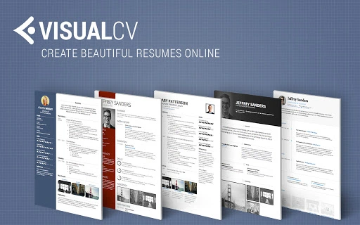 VisualCV Resume Builder Screenshot Image