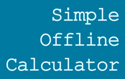 Simple Offline Calculator Image