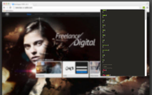 CSS Setting Screenshot Image