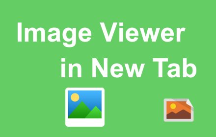 Image Viewer in New Tab Image