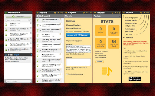 Turntable.fm Playlist Manager Screenshot Image
