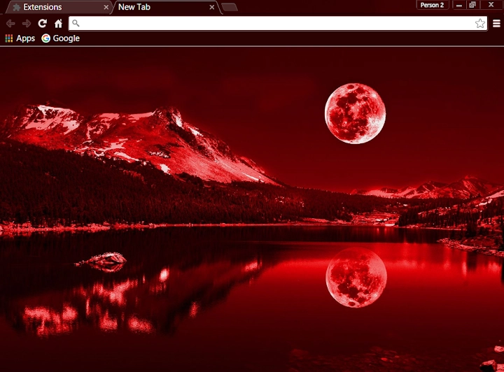 Red Lake Landscape Image