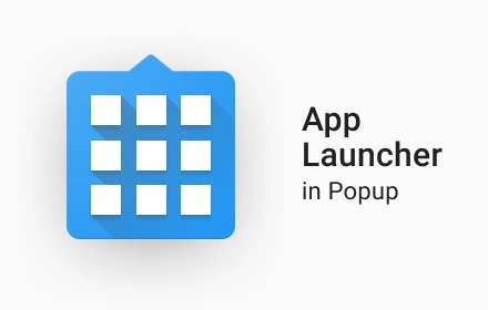 App Launcher in Popup Image