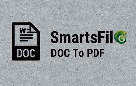 DOC To PDF - Convert Word To PDF Image