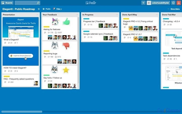 Trello Re-list By Team Members Screenshot Image