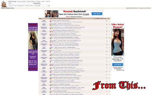 TPB - Unblocked and Ad-Free Screenshot Image