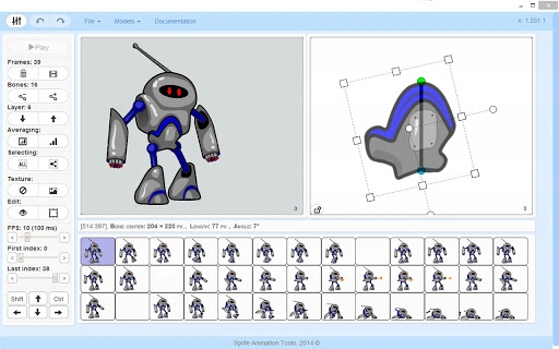 Trial Anatomy Sprite Animator 2 Screenshot Image