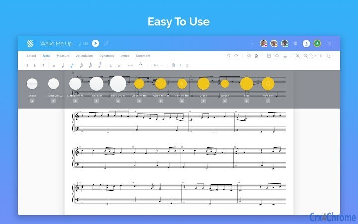Flat for Education - Music notation editor Screenshot Image