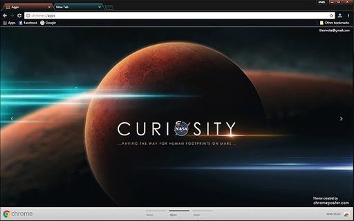 NASA Mars Curiosity Screenshot Image