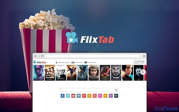 Flixtab Movie Center Screenshot Image