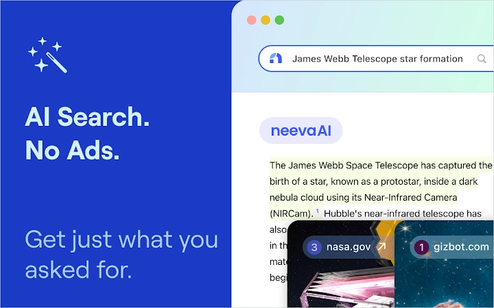 Neeva AI Search Screenshot Image