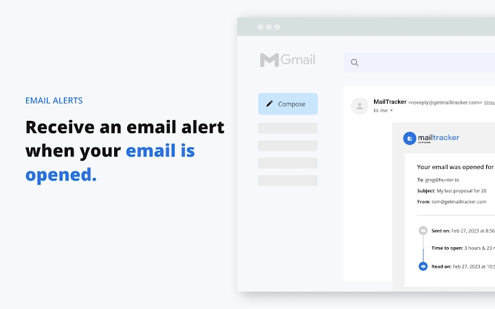 MailTracker for Gmail Screenshot Image #3