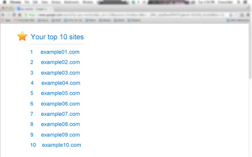 Top Sites Screenshot Image #1