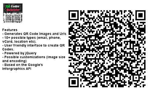 QR Code Generator App Screenshot Image