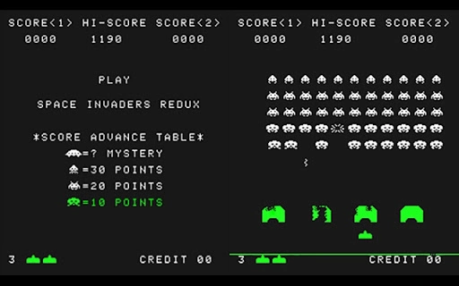 Space Invaders Redux Screenshot Image