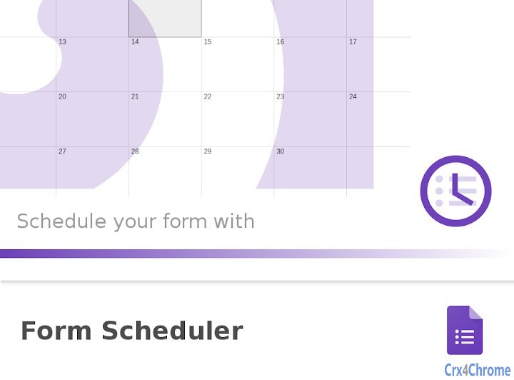 Form Scheduler Image