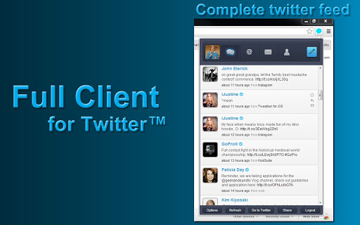 Full Client for Twitter Screenshot Image