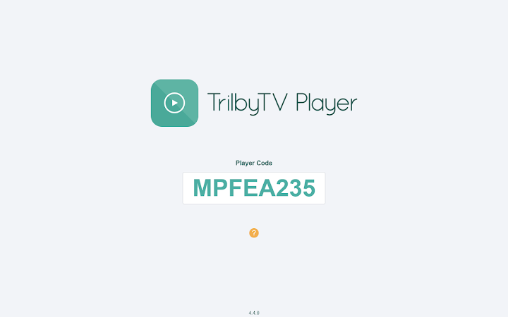 TrilbyTV Player Screenshot Image