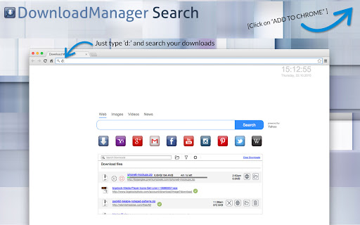 Download Manager Search Screenshot Image
