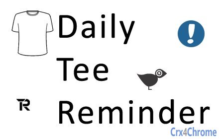 Daily Tee Reminder Image