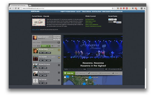 Worship Live Online Screenshot Image