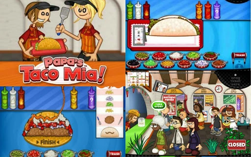 Papas Taco Mia Game Screenshot Image
