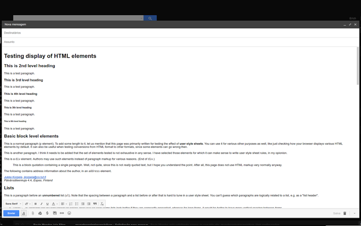 Gmail Append HTML Screenshot Image