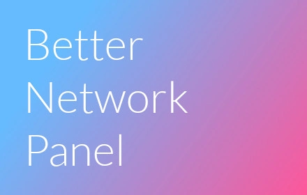 Better Network Panel Image