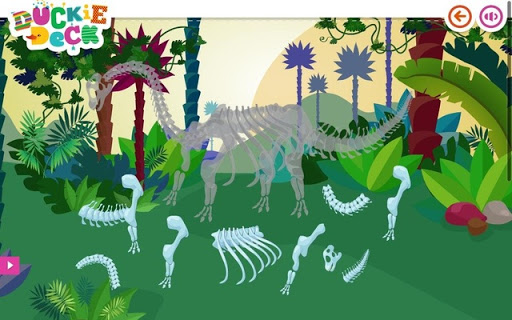 Dinosaurs Games at Duckie Deck Screenshot Image