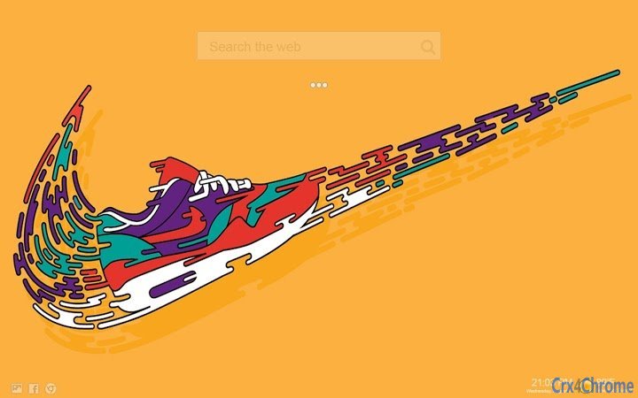 Nike Themes New Tab Screenshot Image
