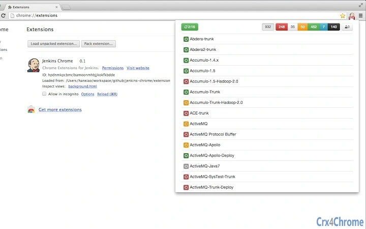 Jenkins Monitor Screenshot Image