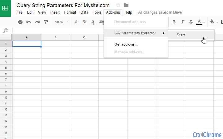 GA Parameters Extractor Screenshot Image