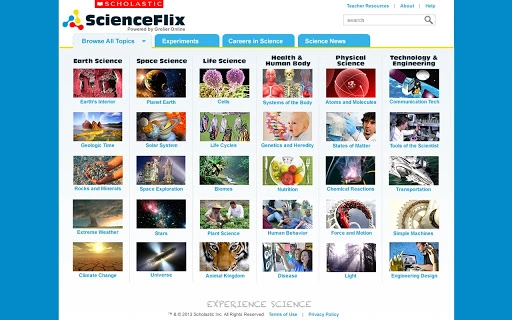 ScienceFlix Screenshot Image