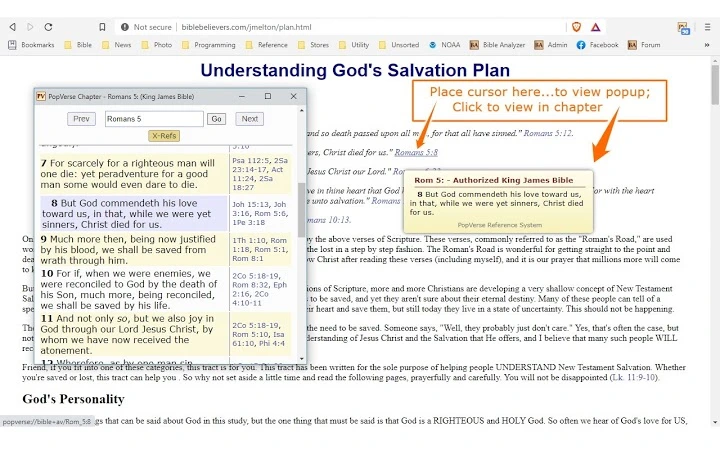 PopVerse Bible Study System Screenshot Image