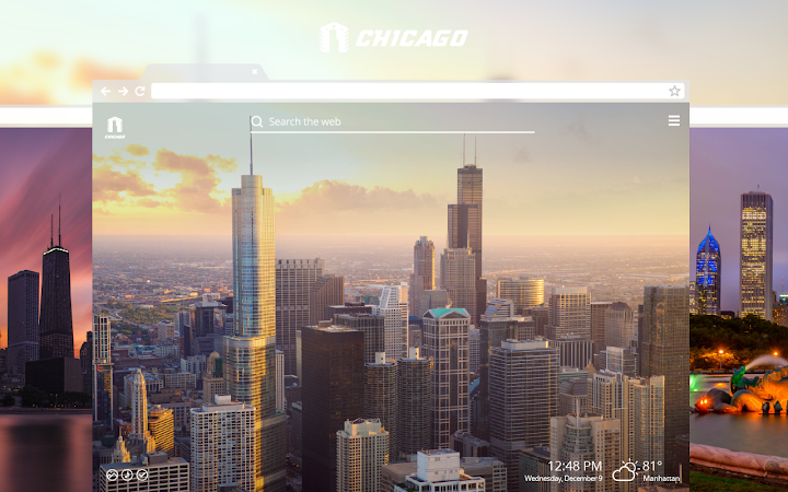 Chicago New Tab Screenshot Image