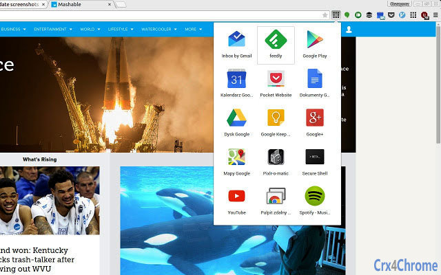 Chrome Apps Launcher Screenshot Image