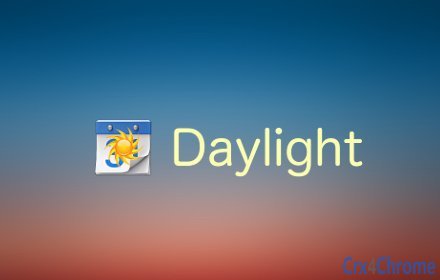 Daylight for Google Calendar