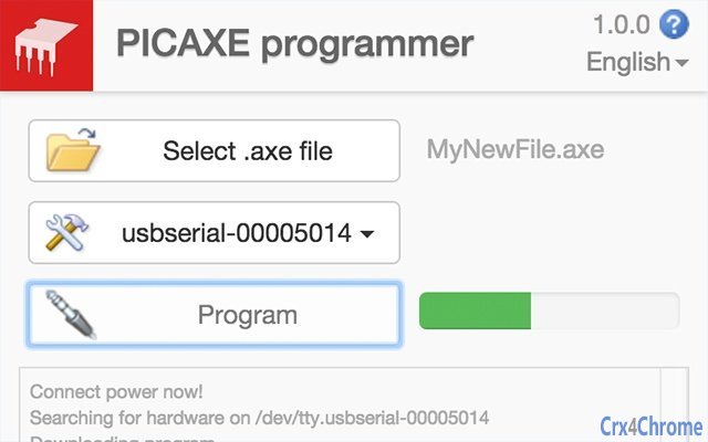 PICAXE Programmer Screenshot Image