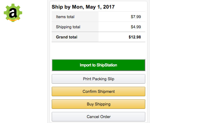 ShipStation Amazon Importer Screenshot Image