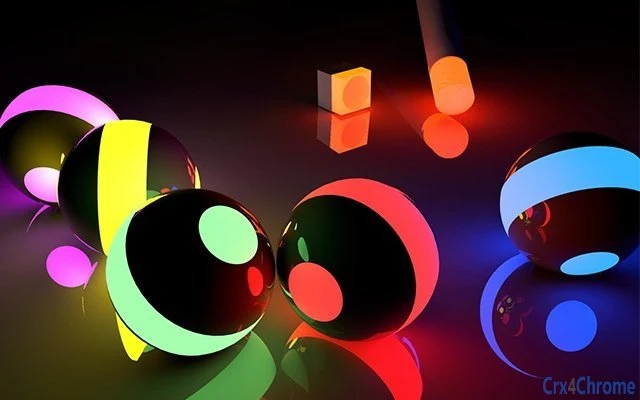 Neon Pool Table Screenshot Image