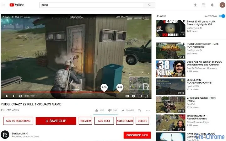 HashCut YouTube Clipper Screenshot Image