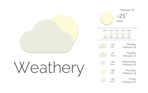 Weathery (weather) Screenshot Image