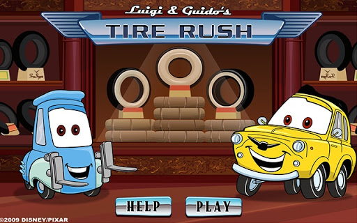 Cars Tire Rush Screenshot Image