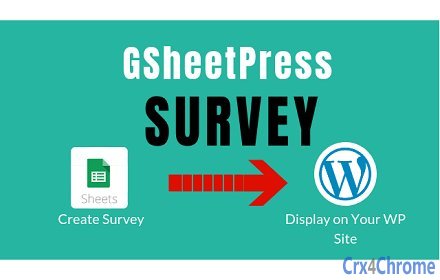 GSheetPress Survey