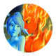 Fire Boy And Water Girl Icon Image
