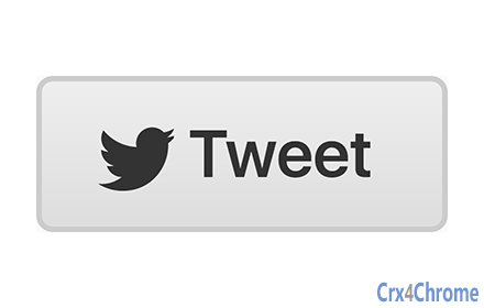 GitHub Tweet Button Image